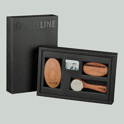 Mens set of brushes Faller Gentle Line 1