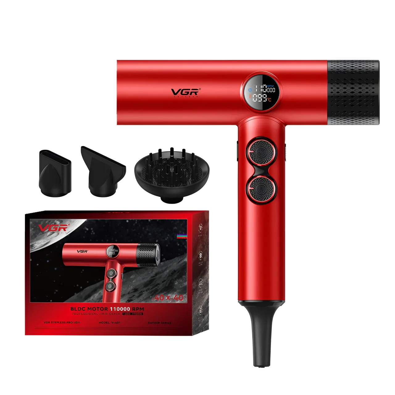 VGR V-401 BLDC Professional Hair Dryer