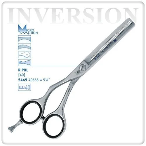Hairdressing scissors DOVO 5449 40555 Inversion - 5.5 "- thinning