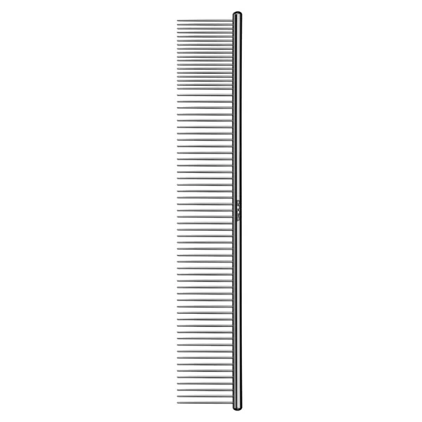 Andis metal comb for hair - sided - 25 cm
