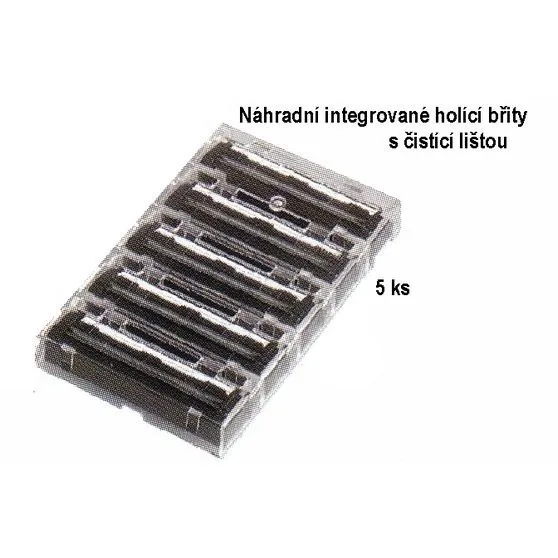 Replacement blades with integrated detergent bar MERCURY