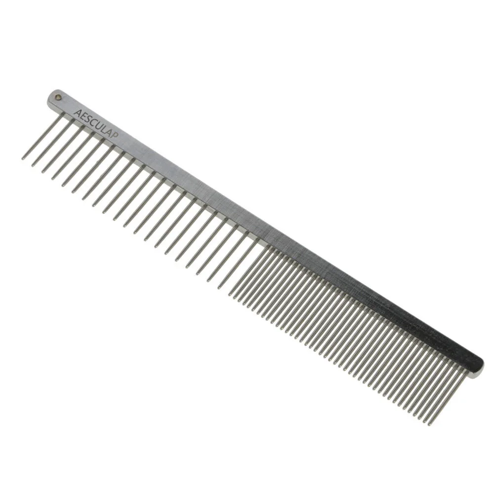 Aesculap Fur Brush with Stainless Steel Handle - S