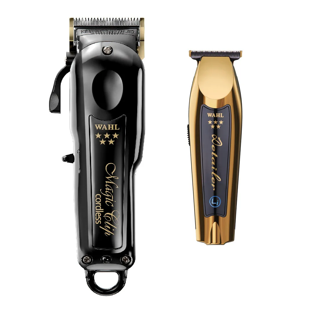 WAHL King Midas Combo (Magic Clip Cordless Gold & Cordless Detailer Gold)