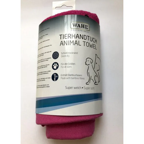 Bamboo-cotton towel animals Wahl