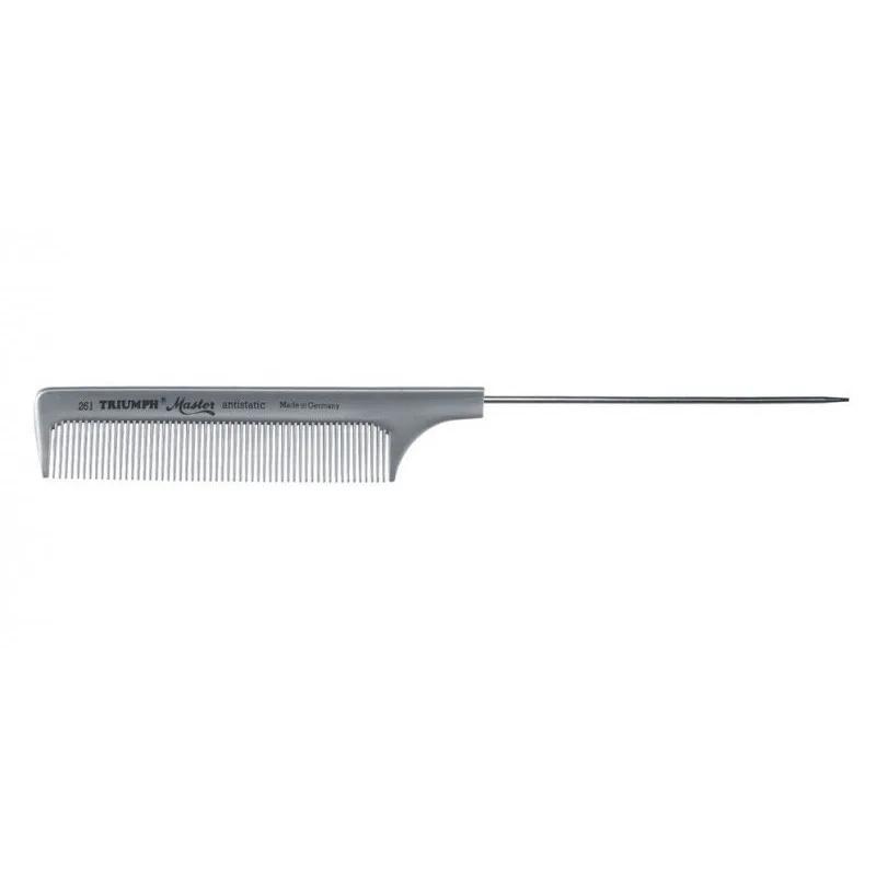 Comb Triumph 8.5 "with metal end
