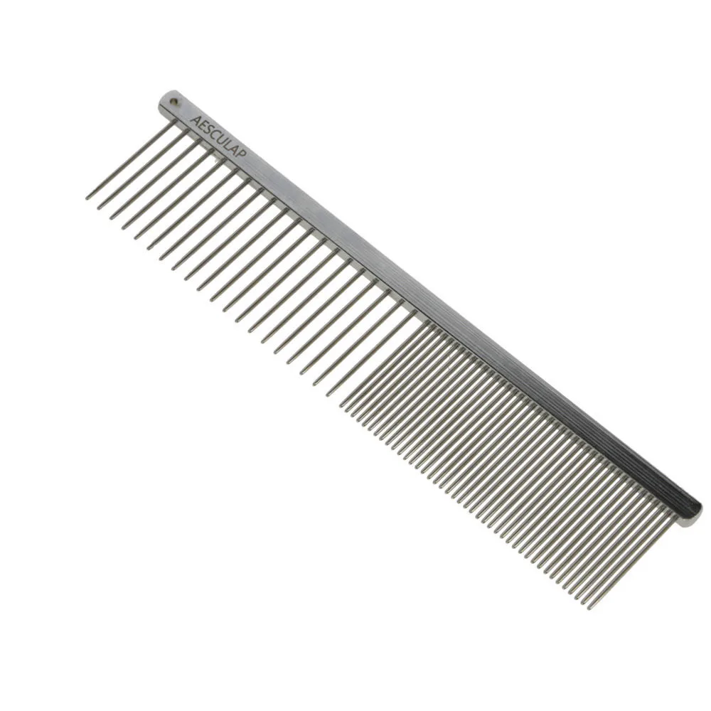 Aesculap Fur Brush with Stainless Steel Handle - M