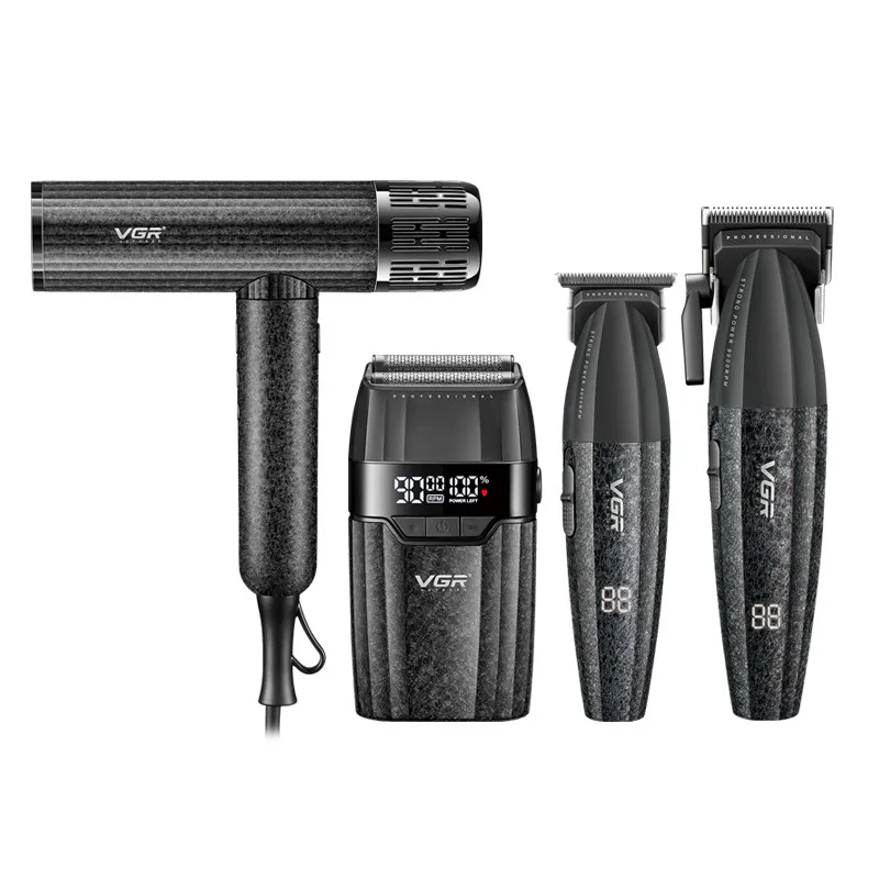 VGR VOYAGER V-640S4 Haircutting Set – 4-in-1