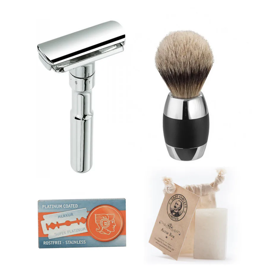 MERKUR Solingen FUTUR Set - shaving set