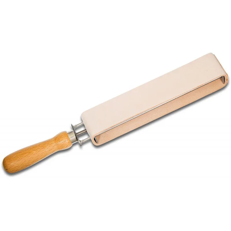 Razor strops DOVO Solingen 186 210011 - with wooden handle