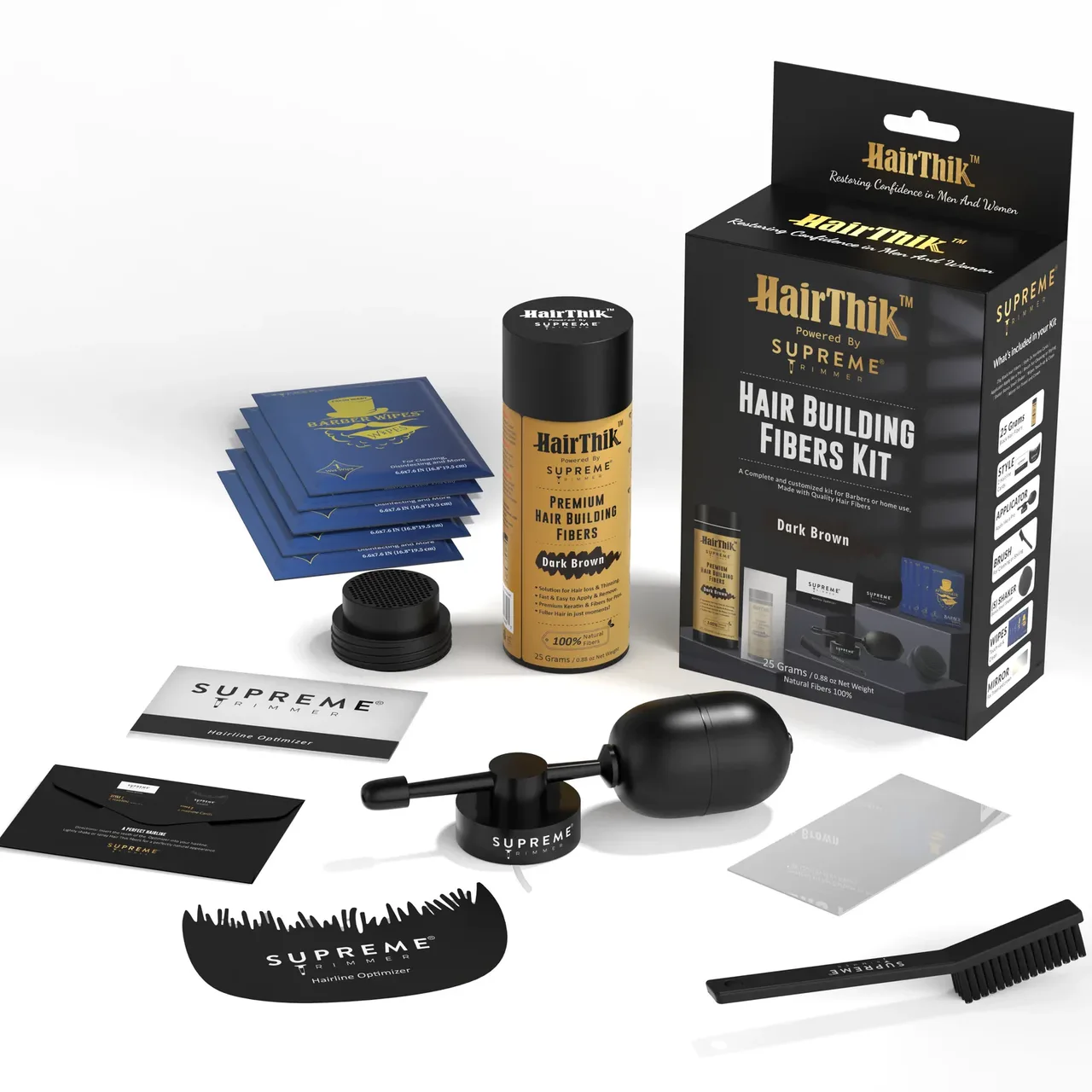 Hair Thickening Fibers with Applicator STpro Hair Thik