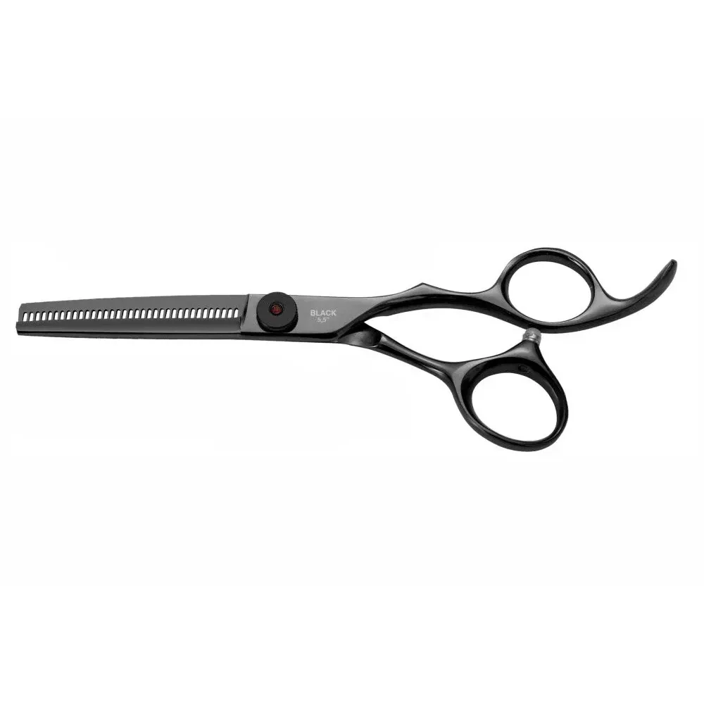 RICKI PARODI Black Titanium 5.5" Hairdressing Scissors
