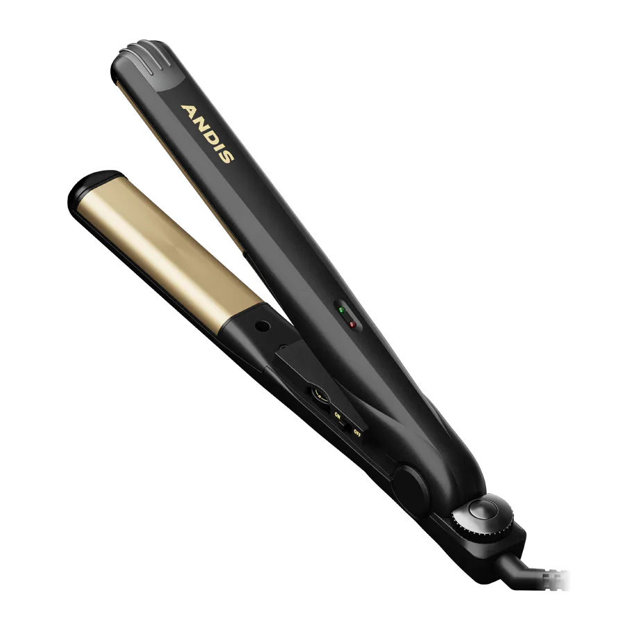 ANDIS Ceramic Curved Edge Flat Iron 1"