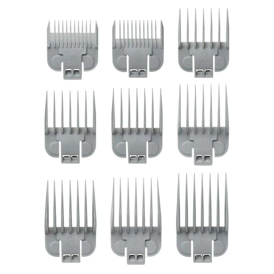 Attachement combs ANDIS 66350 - Set of 9 pcs