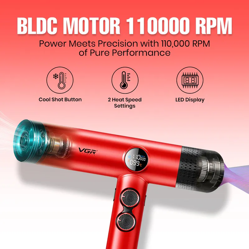 VGR V-401 BLDC Professional Hair Dryer - Image 3