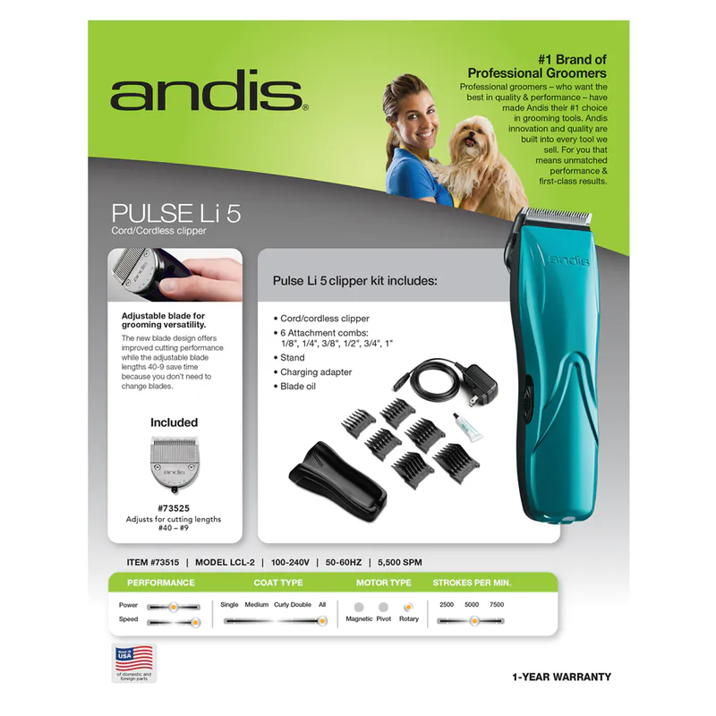 Andis Pulse Li 5 - Image 3