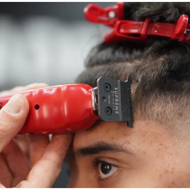 Supreme Trimmer VADER™ – Barber Trimmer - RED - Image 3