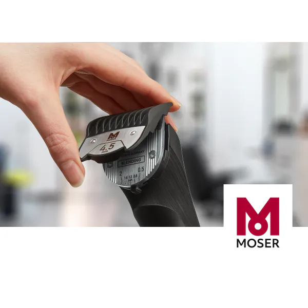MOSER magnetic premium attachment combs 1.5 mm, 3 mm and 4.5 mm - Image 1