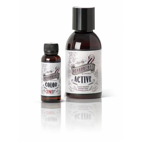 Beardburys coloring shampoo for hair and beard and black - Image 2