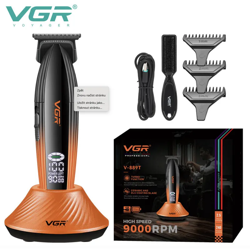 VGR VOYAGER V-889T Trim Professional Trimmer - Image 1