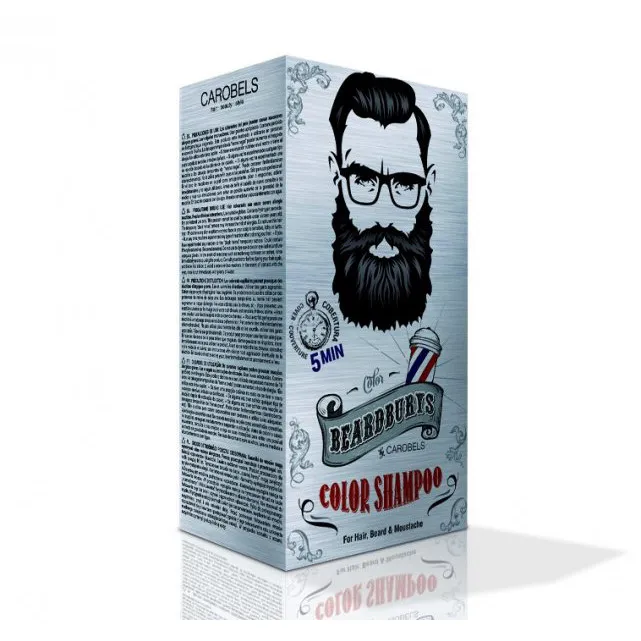 Beardburys coloring shampoo for hair and beard and black - Image 3