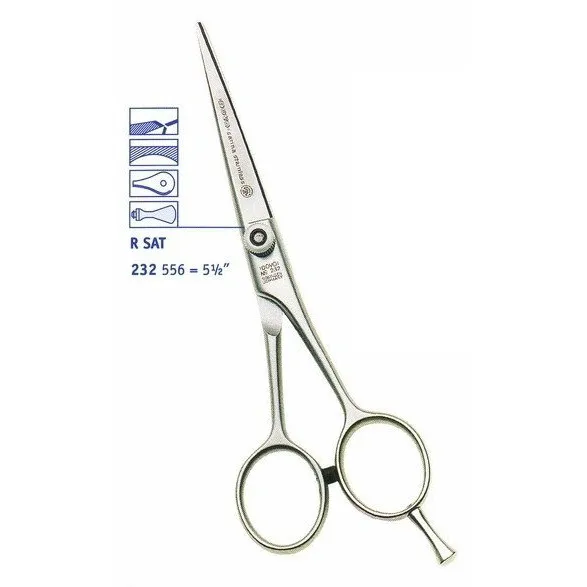 Hairdressing scissors DOVO 232556 Satina Stainless - 5.5 " - Image 1
