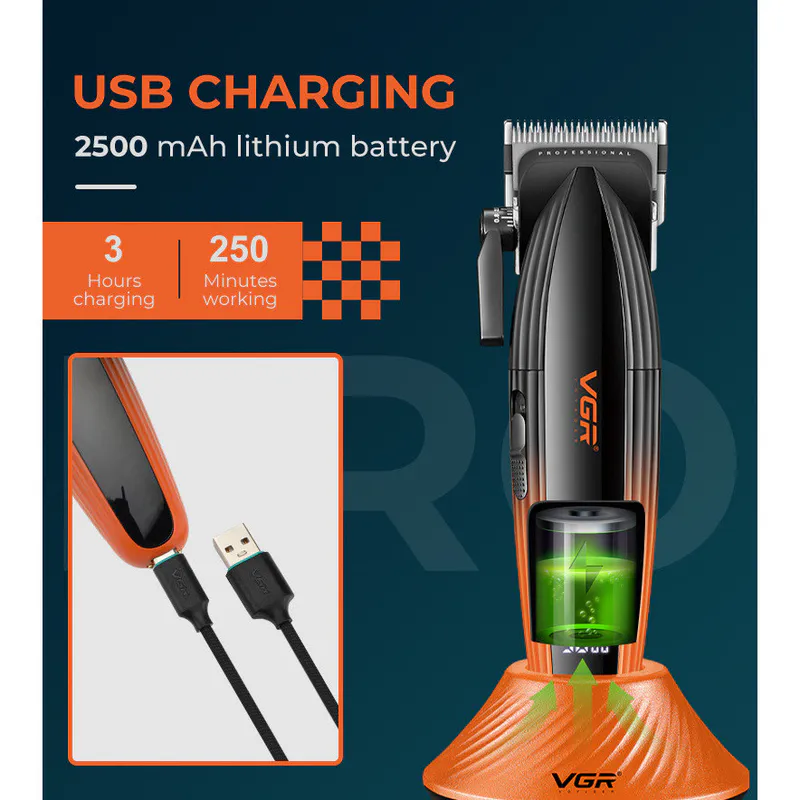 VGR VOYAGER V-889C hair clippers - Image 5