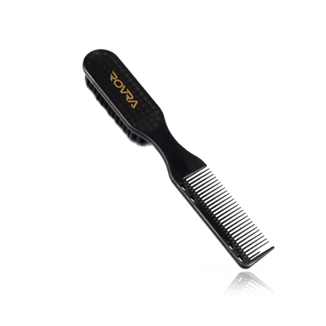 ROVRA Fade Brush Comb for Barbers – 2-in-1 Styling Tool - Image 1