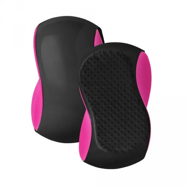 Hairbrush Detangler Grip - pink / black 705000 - Image 1
