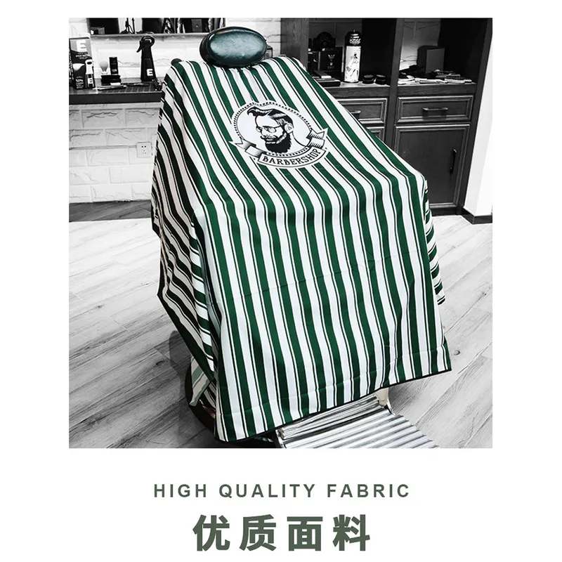 Green barber cape - Image 2