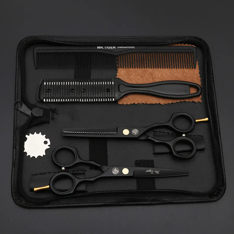 TIger scissors set + free trimmer, comb and case - Image 1