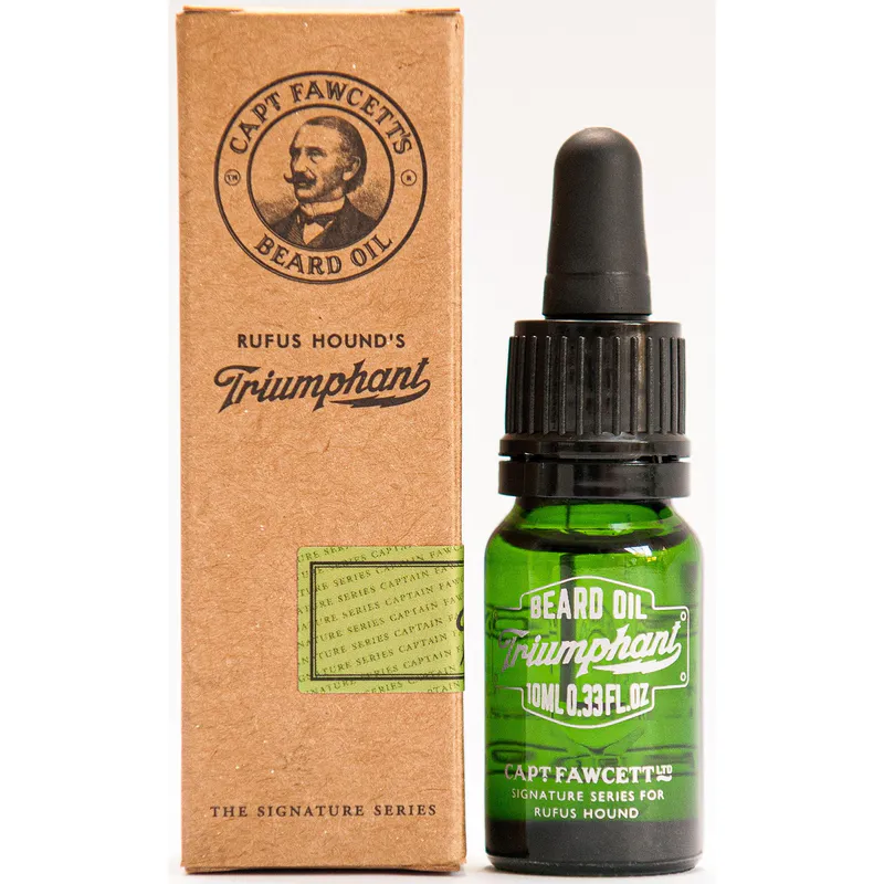 Cpt. Fawcett Rufus Hound's Triumphant Beard Oil (10 ml) - Image 1