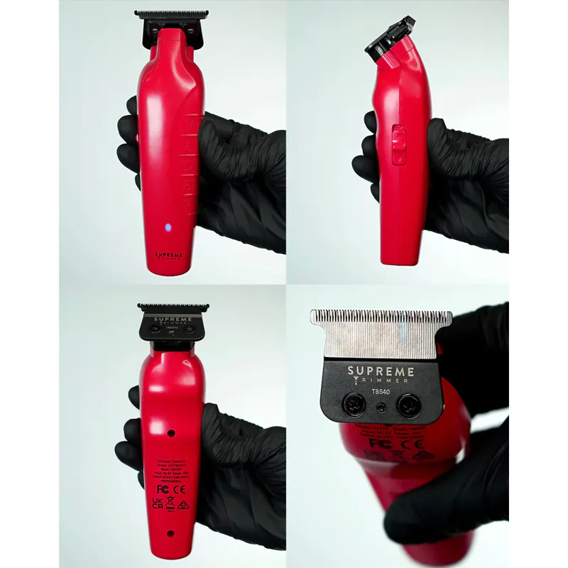 Supreme Trimmer VADER™ – Barber Trimmer - RED - Image 2