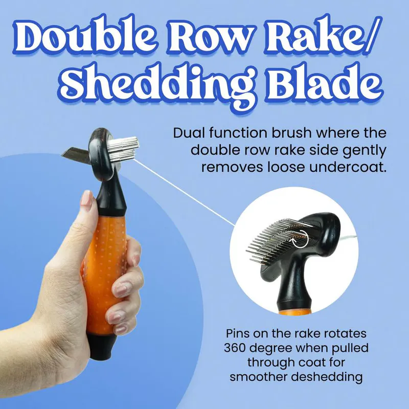 WAHL Double-Sided Deshedding Rake - Image 5