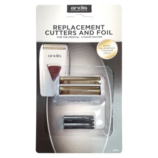 Replacement heads Andis ProFoil Shaver (blades and blade) - Image 2
