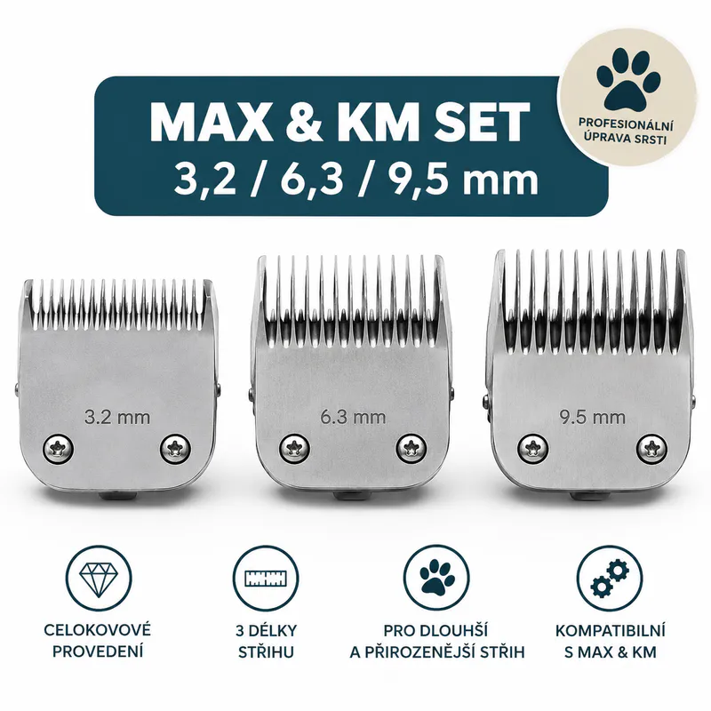MAX/KM Set 3.2 mm, 6.3 mm and 9.5 mm - Image 1