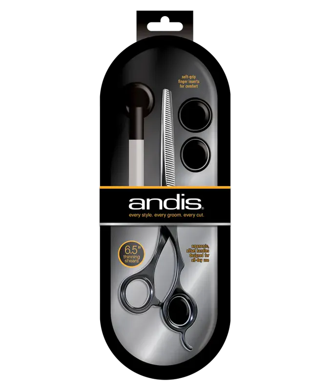 Barber scissors Andis - thinning 6,5 " - Image 1