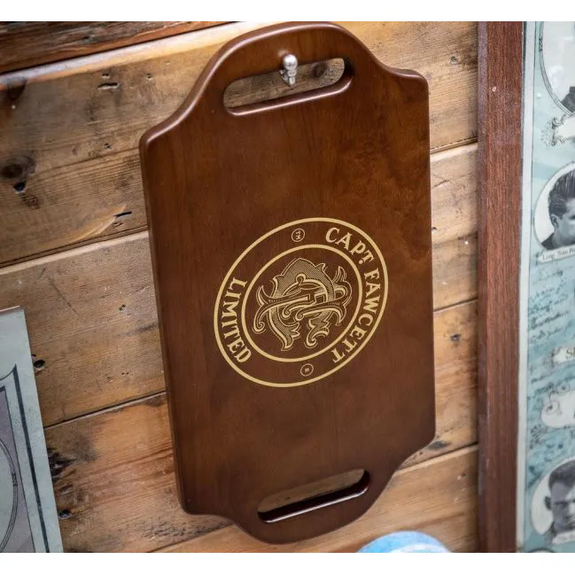 Two-handed wooden mirror for Barber - Image 5