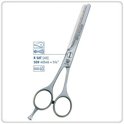 DOVO Solingen thinning scissors for left-handers - 5.25 " - Image 2