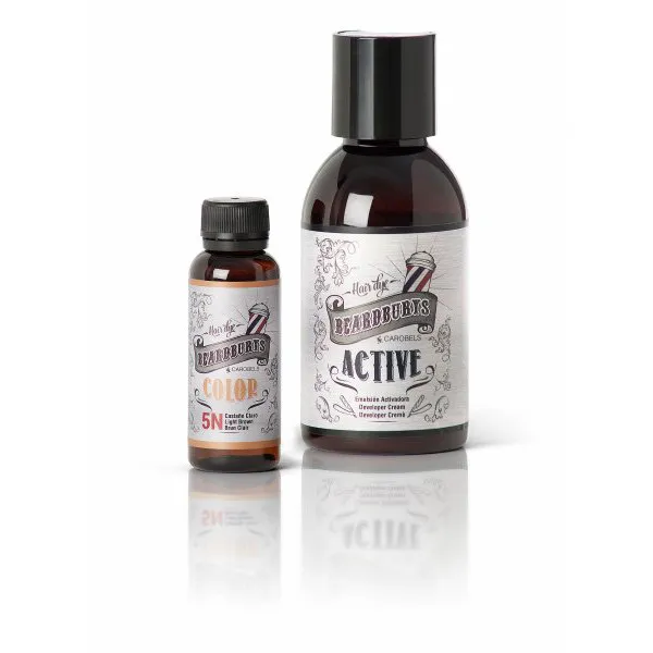 Beardburys coloring shampoo for hair and beard-tan - Image 2