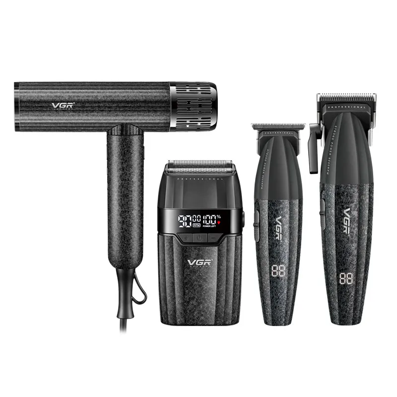 VGR VOYAGER V-640S4 Haircutting Set – 4-in-1 - Image 1