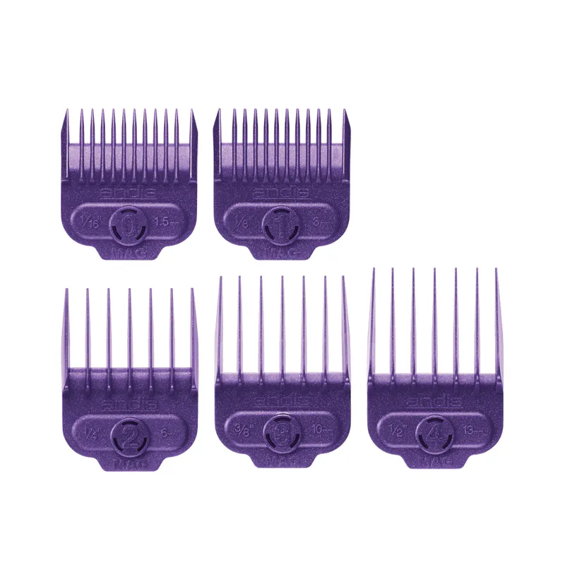 A set of magnetic combs Andis - set I (1.5-13 mm) - Image 1
