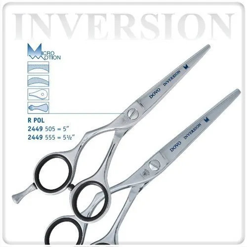 Hairdressing scissors DOVO 2449 555 Inversion - 5.5 "- for left-handers - Image 2
