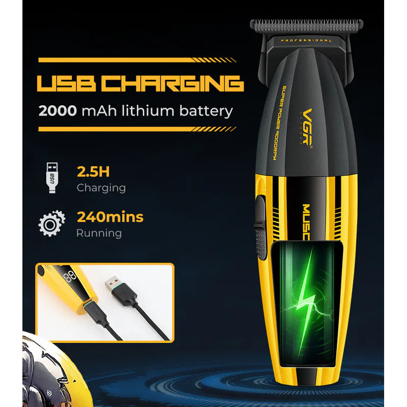 VGR VOYAGER V-285T Muscular Series Trimmer - Image 4