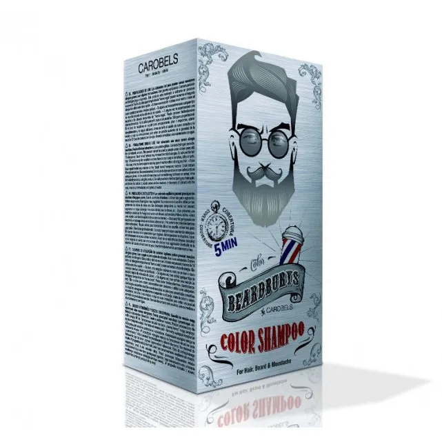 Beardburys coloring shampoo for hair and beard-gray - Image 3