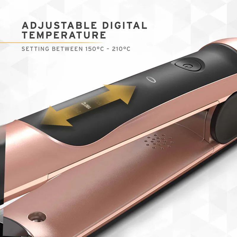 WAHL Pro Glide Rose Gold Hair Straightener - Image 3