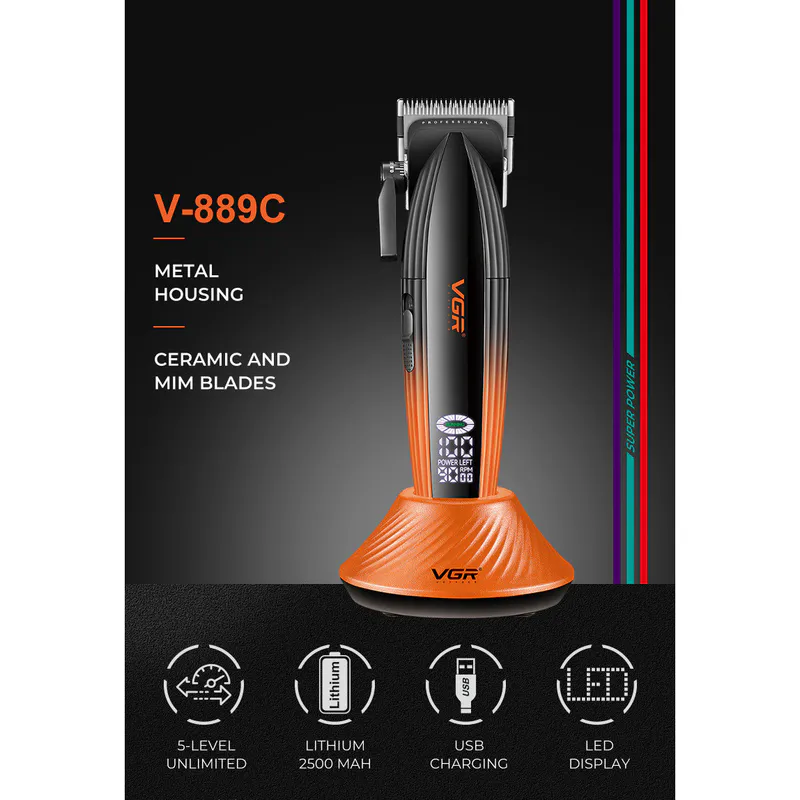 VGR VOYAGER V-889C hair clippers - Image 6