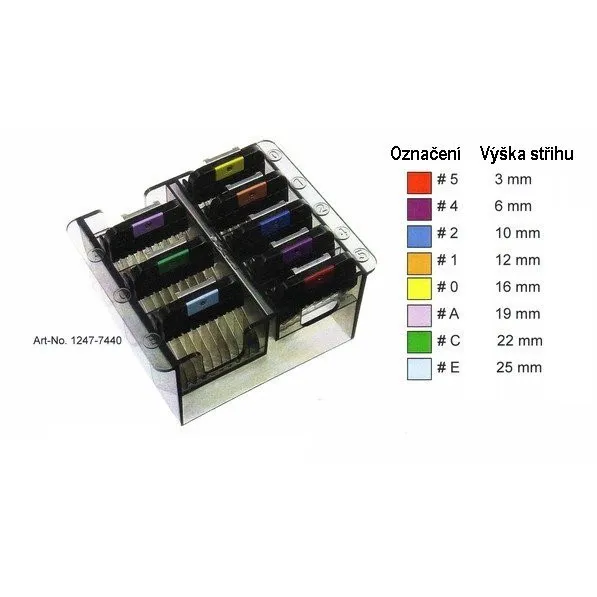 Additional metal combs WAHL 1247-7440 - set - Image 2