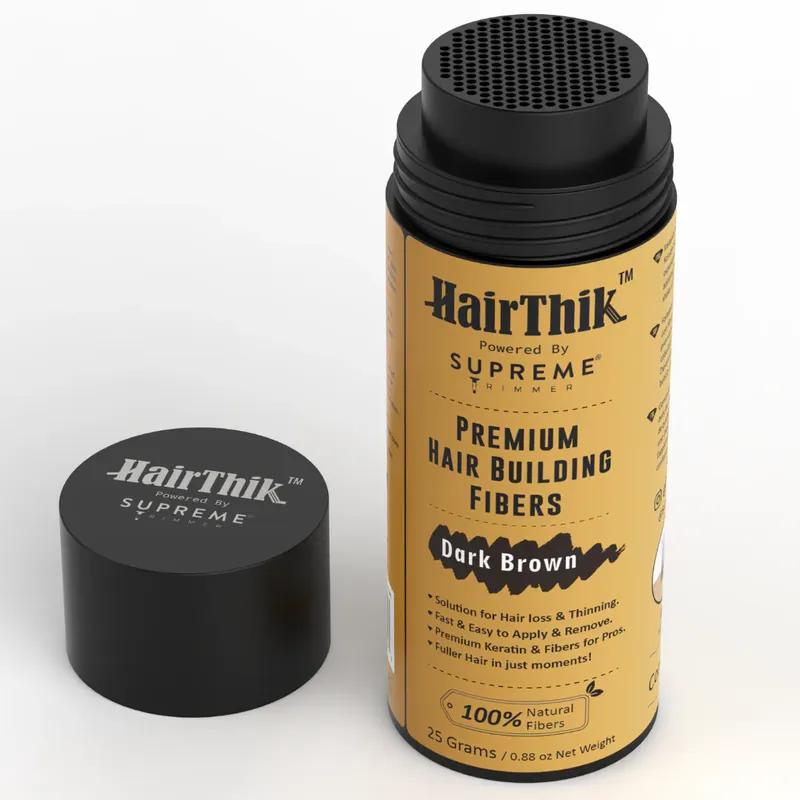 STpro Hair Thik Hair Fibers with Applicator for Hair Thickening - Image 3