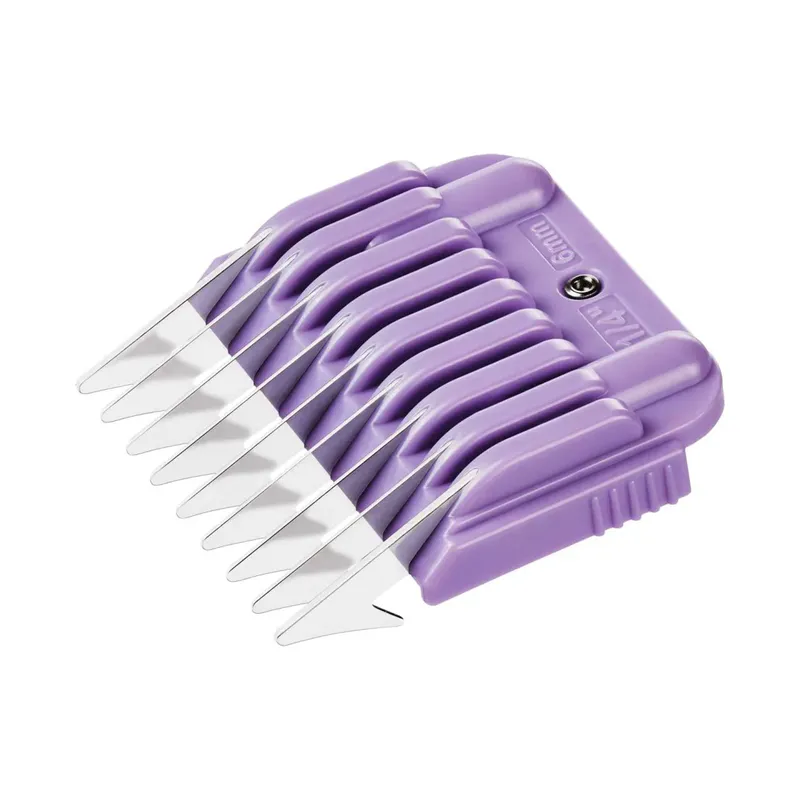 Heiniger Snap-On 1/4" – metal attachment comb 6 mm - Image 1