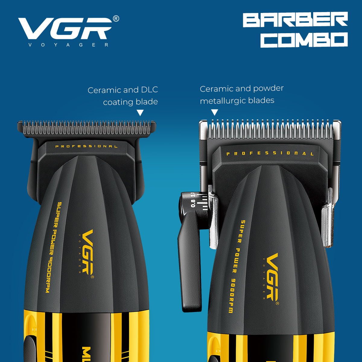 VGR V-285 S4 – ceramic and DLC cutting head technology